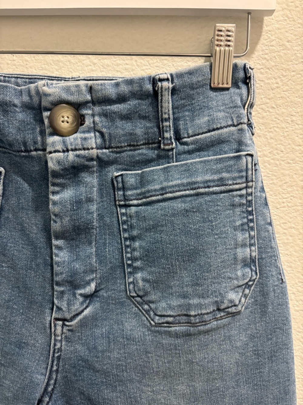 Maeve by Anthropologie The Colette Crop High-Rise Wide-Leg Jeans, size 26 - Picture 7 of 11